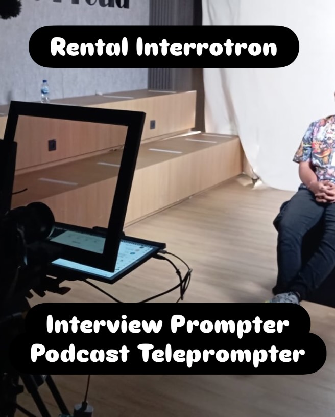 Sewa Eye Prompter, Rental Errol Morris dan disebut Interrotron. 