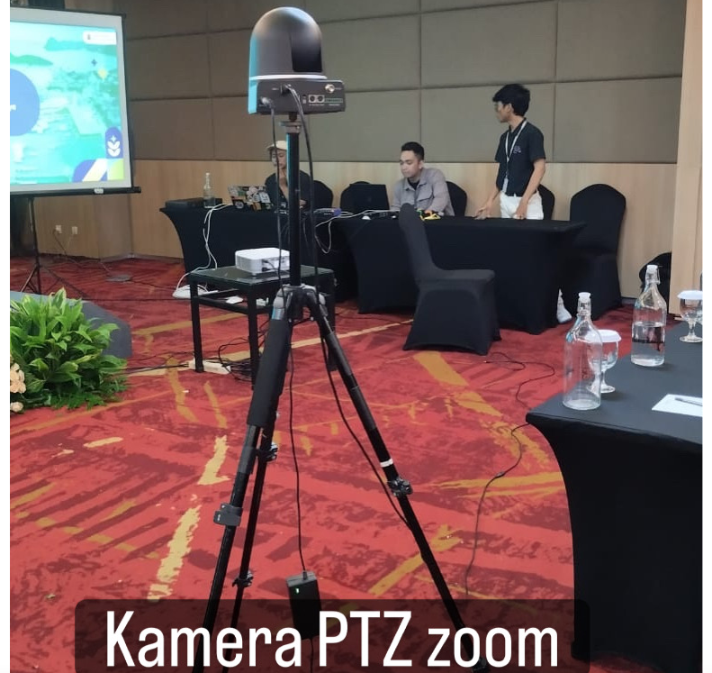 SEWA KAMERA PTZ ZOOM untuk meeting atau konferensi hibrida. Harga SEWA Kamera PTZ murah namun barang bagus.